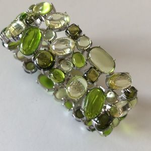 Vintage 8” LL bracelet jeweled